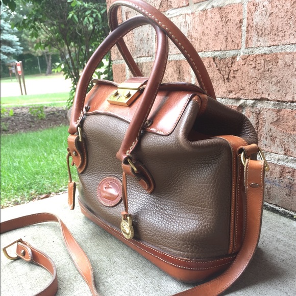 Vintage Dooney & Bourke satchel doctors bag - Picture 3 of 8